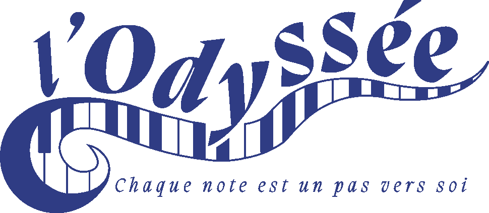 Logo L’Odyssée — Chaque note est un pas vers soi